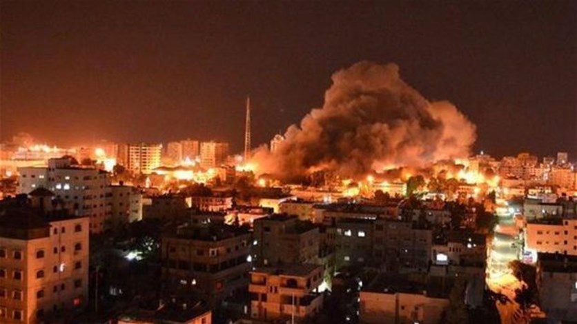 LBCI  قتلى العملية الاسرائيلية على غزة بالعشراتوصواريخ على ديمونا