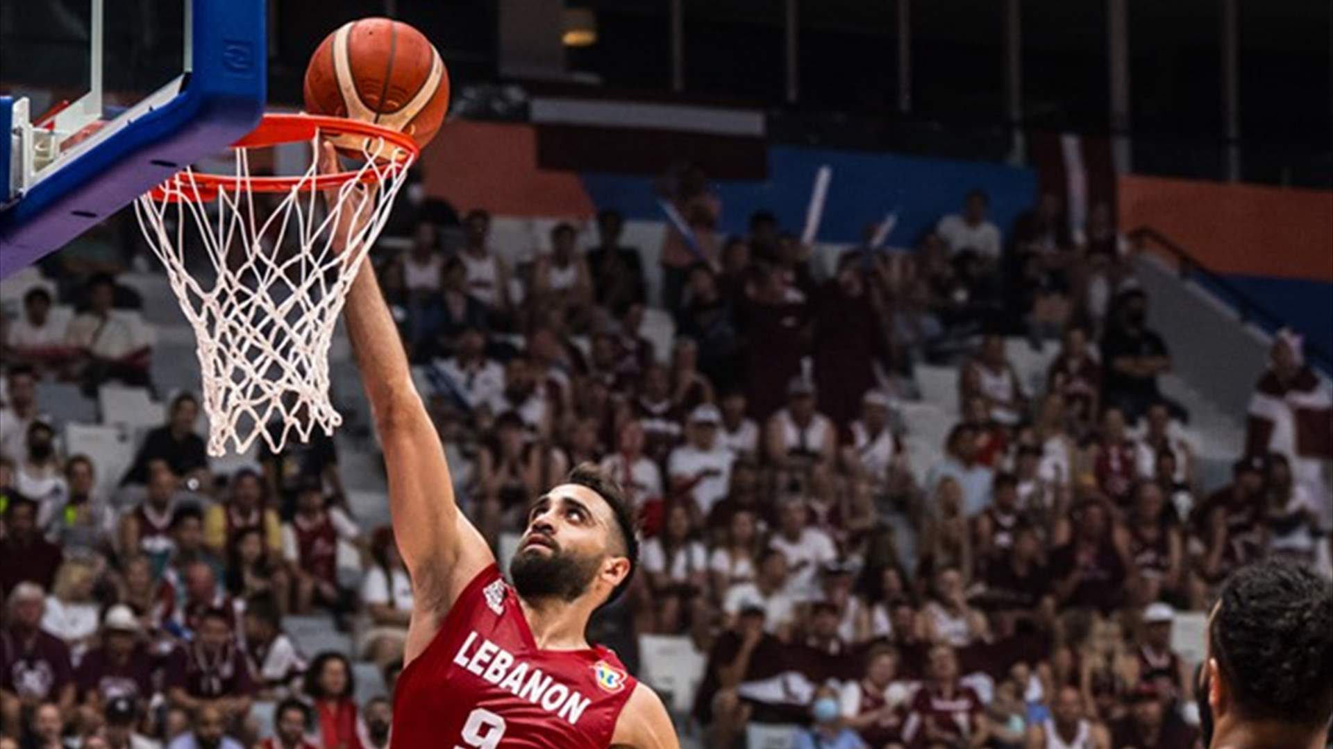 Lebanons Late Rally Not Enough Against Latvia in FIBA Basketball World Cup Opener