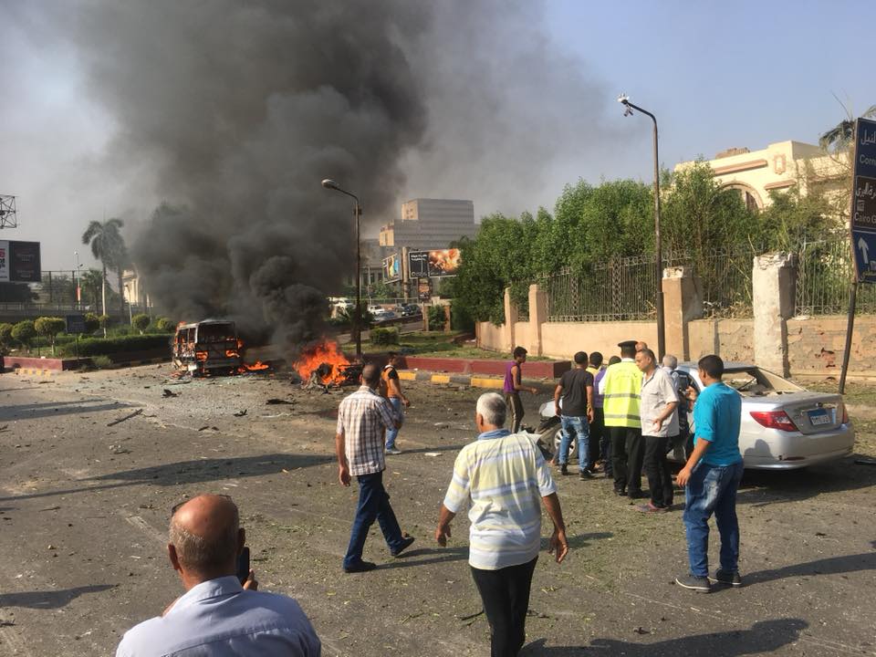انفجار سيارة في حي الدقى