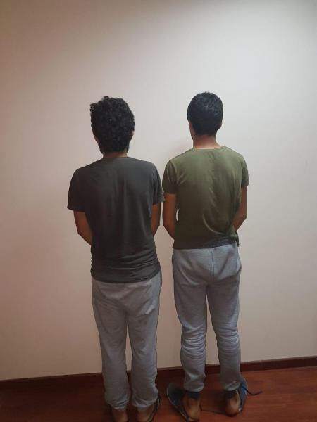 أقدما على سلب احد المواطنين بقوة السلاح