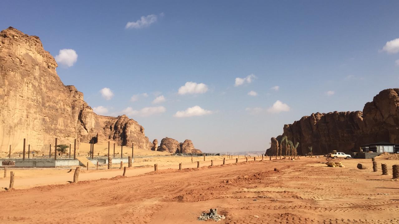 الفندق في مهرجان شتاء طنطورة في محافظة العلا السعودية