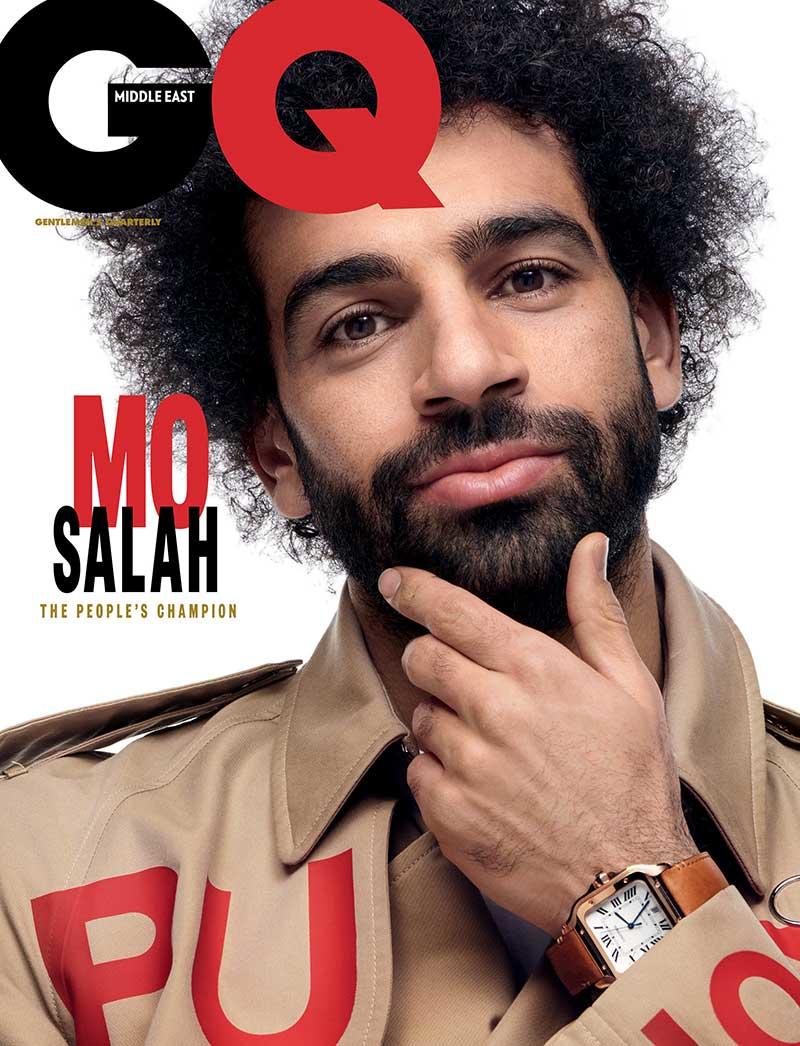 محمد صلاح على غلاف مجلة GQ العالمية 