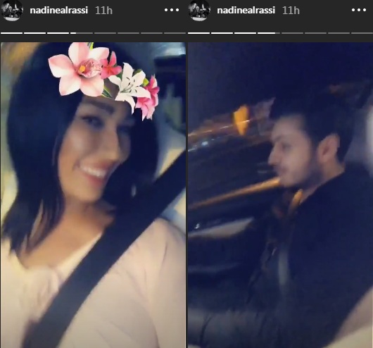 إبن نادين الراسي يفحّط بسيارته..وهي توثّق الأجواء!