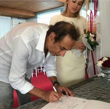 زواج ماريو باسيل مدنياً.. وصور زفافه مع العروس غير اللبنانية