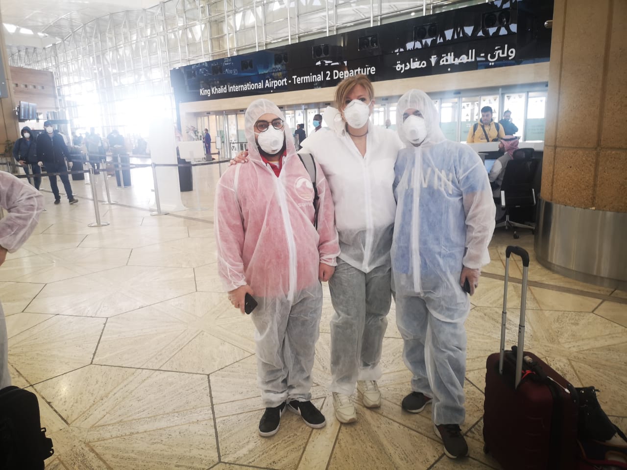 فريق الـLBCI يتخذ تدابير وقائية كاملة بوجه كورونا أثناء عودته من الرياض