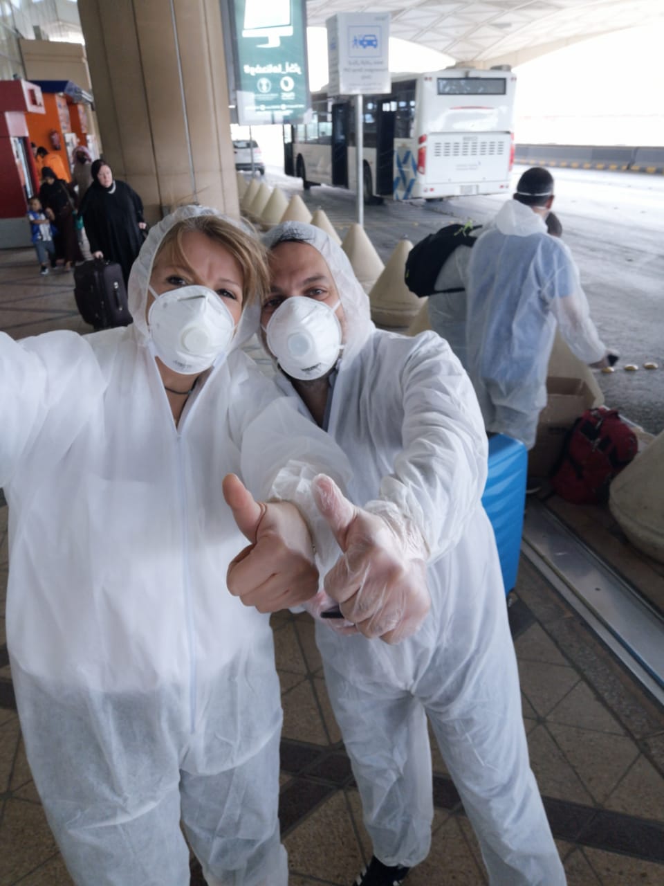 فريق الـLBCI يتخذ تدابير وقائية كاملة بوجه كورونا أثناء عودته من الرياض