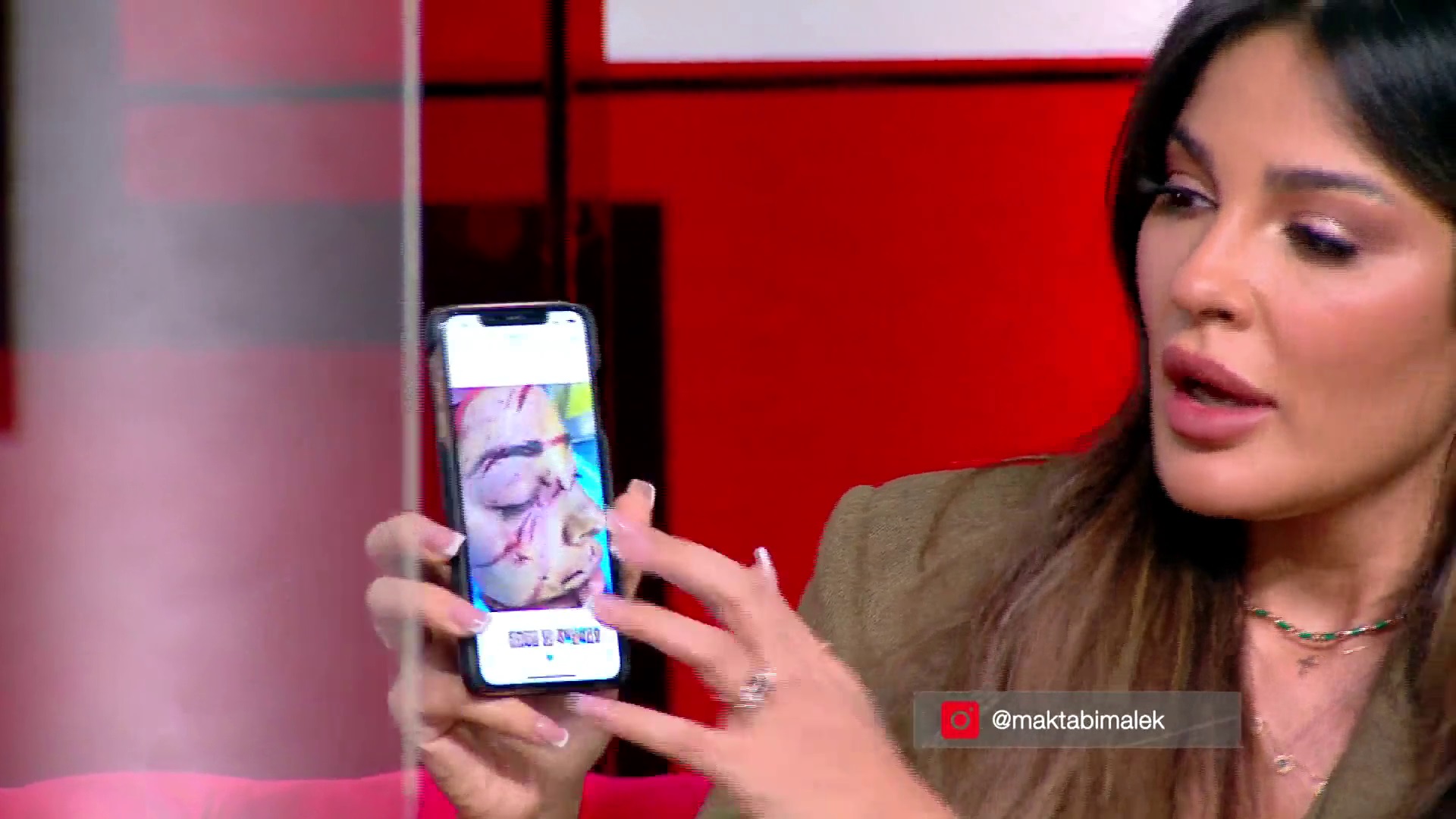 صور لنادين نسيب نجيم من غرفة العمليات تنشر للمرة الأولى في أحمر بالخط العريض 