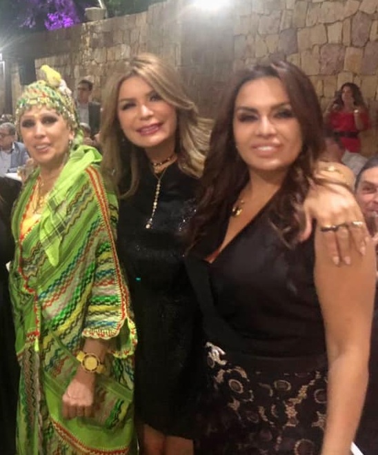 نينا وريدا بطرس تظهران من جديد (صور)