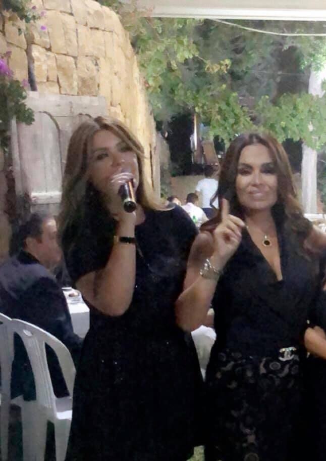 نينا وريدا بطرس تظهران من جديد (صور)