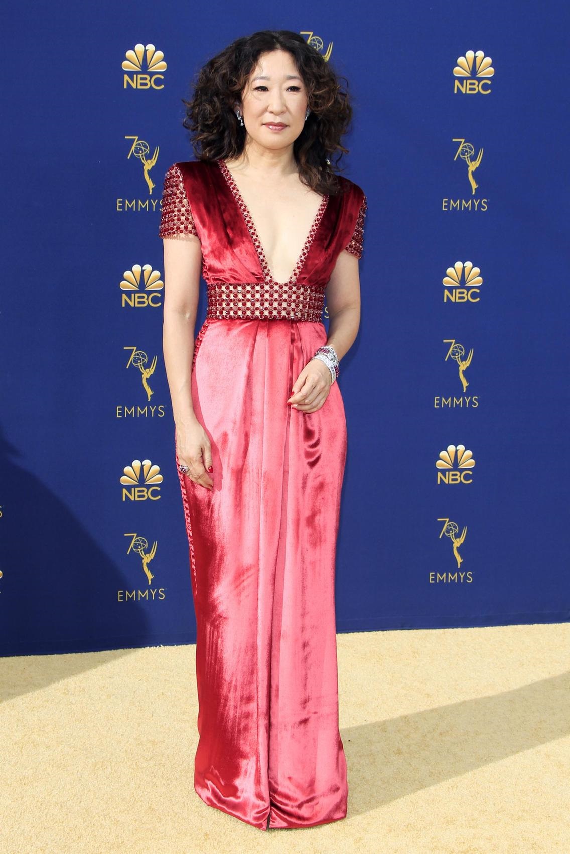 Sandra Oh Emmy Awards 2018