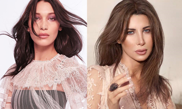 نانسي عجرم وبيلا حديد