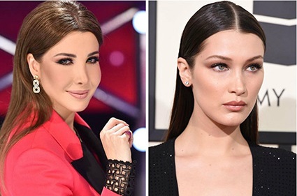 نانسي عجرم وبيلا حديد