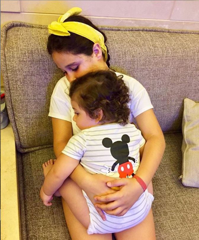 صورة مميزة لطفلي سيرين عبد النور