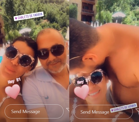 نادين الراسي بين خطيبها وزوجها السابق: "ما حدا بيعرف إذا في بكرا" (صور)