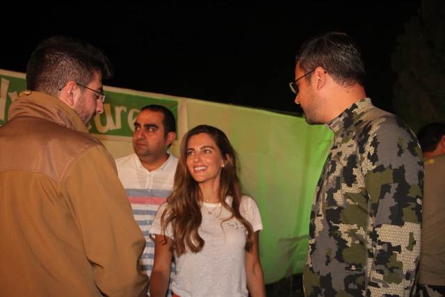 طوني فرنجية ولين زيدان في أمسية مع شباب "المرده"