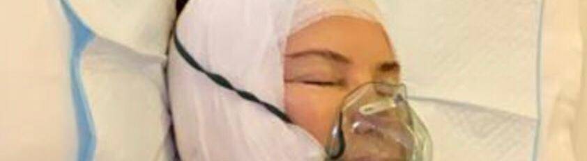 مي حريري بصورة مُسرّبة من العناية الفائقة... على جهاز التنفّس بعد انفجار بيروت! 