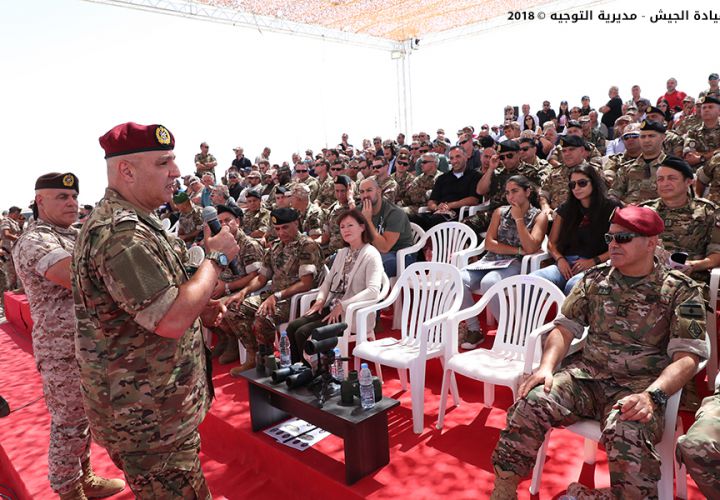  الفوج المجوقل نفذ في منطقة جرد العاقورة – اللقلوق مناورةً قتالية بالذخيرة الحية 