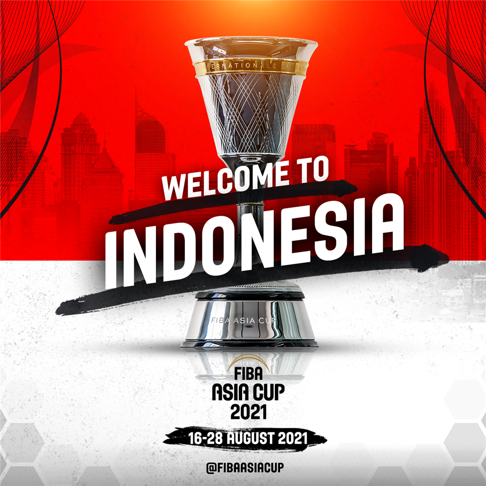 أندونيسيا تستضيف نهائيات كأس آسيا 2021 بكرة السلة 