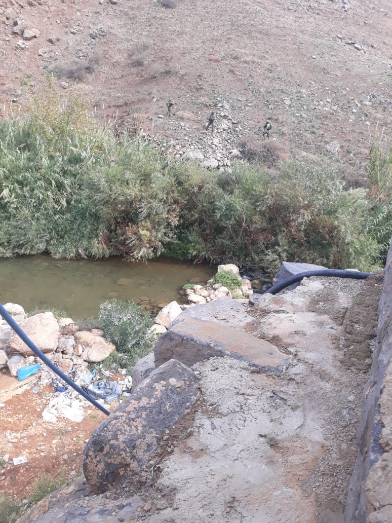 عدد من الجنود الاسرائيليين اجتاز السياج التقني