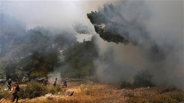 Lebanon News - إهماد حريق في القبيات