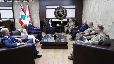 Lebanon News - LAF Commander Aoun holds series of meetings-[PHOTOS]