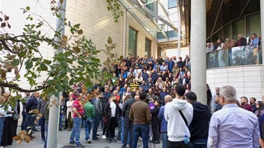 Lebanon News - موظفو ألفا وتاتش يواصلون إضرابهم عن العمل لليوم الثالث