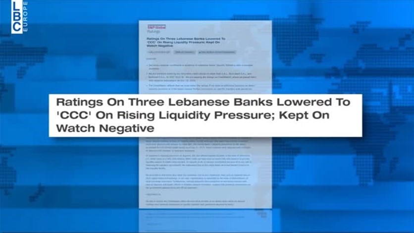 Ratings On Three Lebanese Banks Lowered To Ccc S P Global