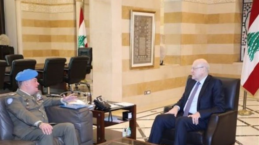 PM Mikati meets with UNIFIL head Maj. Gen. Del Col - Lebanon - Vimarsana News