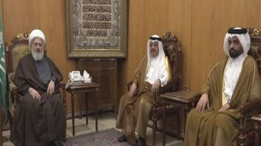 التطورات العامة في لبنان والمنطقة في لقاء بين الشيخ الخطيب والسفير القطري