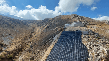 Lastest News Lebanon - مؤسسة مياه البقاع تتسلم مشروع الطاقة الشمسية الخاصة بمضخات نبع جديتا
