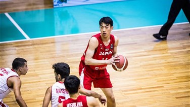 بطولة آسيا لتحت الـ١٨ بكرة السلة... فوز اليابان على لبنان