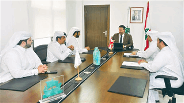 سلام التقى وفدا اقتصاديا قطريا: التعاون الوثيق بين البلدين واعد
