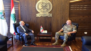وزير الدفاع التقى العماد جوزاف عون... وتوافق على أهمية دور الجيش...