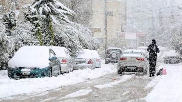 Lastest News Lebanon - Snow covers mountainous towns, closes roads