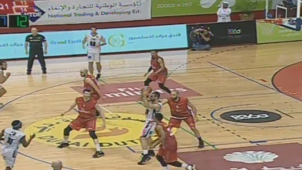 Riyadi v/s Sagesse Dubai Basketball Championship
