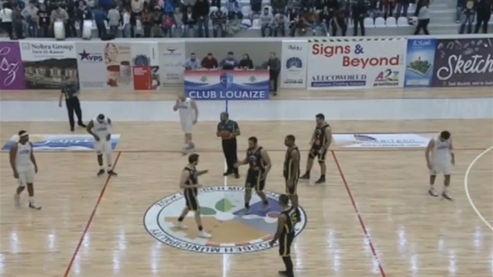 Louaize v/s Riyadi - Lebanese Basketball League
