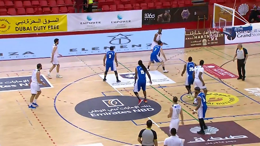 Hoops v/s AUD Dubai Basketball Championship