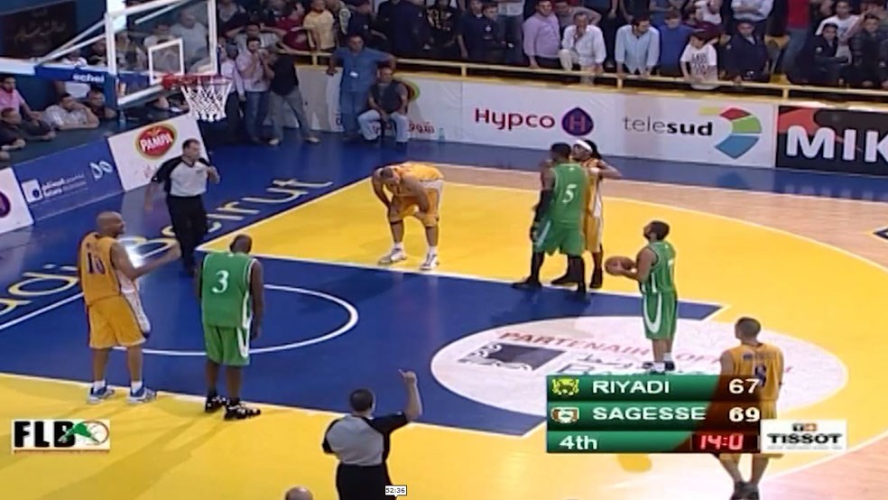 Lebanese Basketball Championship 20022003 Riyadi vs Sagesse