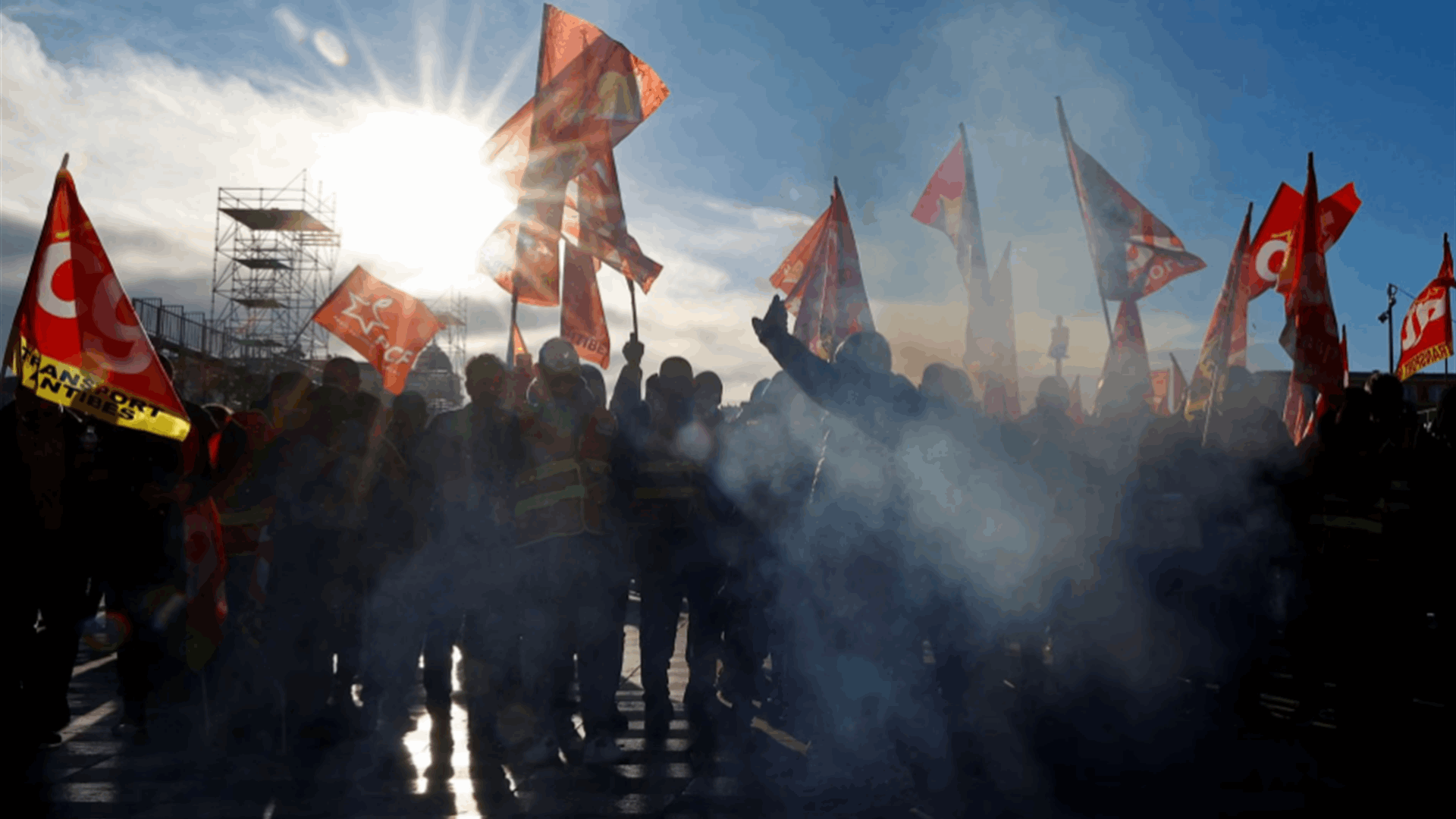 France hit by nationwide strike as unions fight Macron&#39;s pension reform