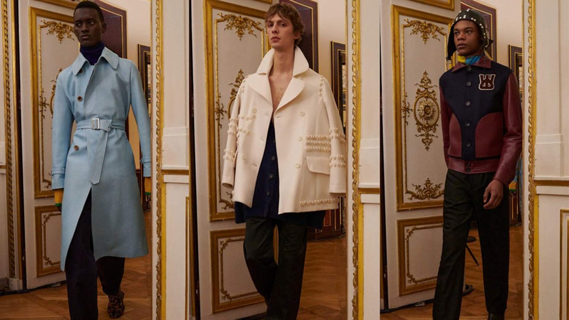 المصممة البريطانية غرايس ويلز تفتتح أسبوع الموضة الرجالية في باريس