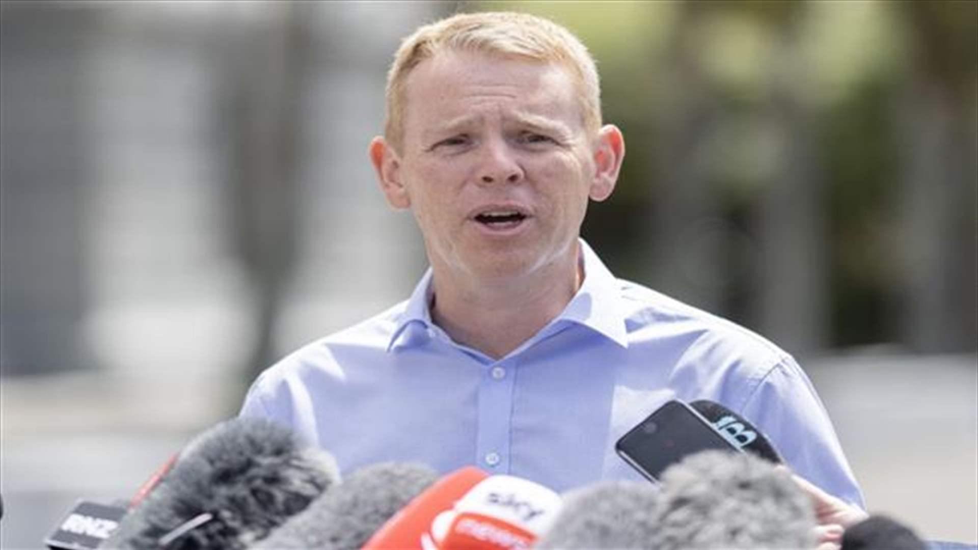 نواب حزب العمال يرشحون كريس هبكينز لرئاسة الوزراء في نيوزيلندا