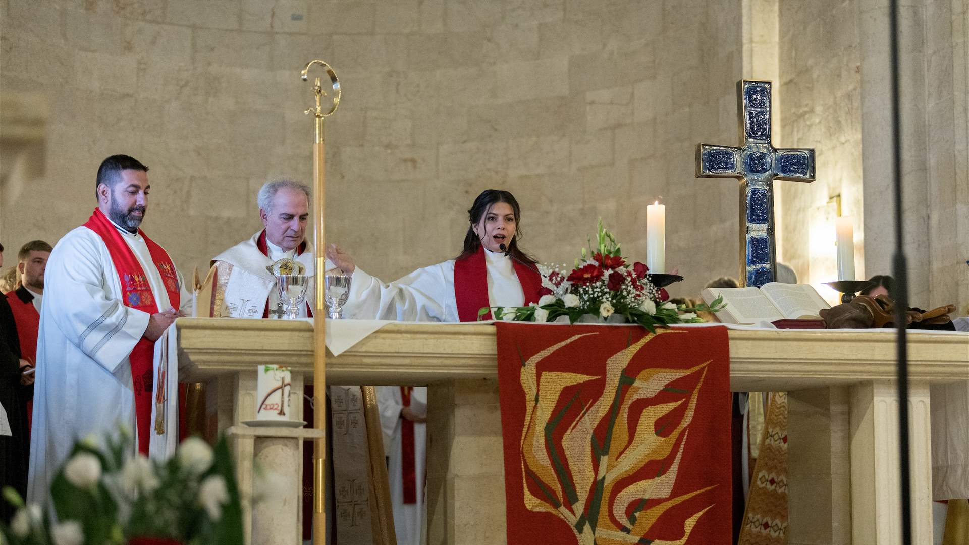 Lutherans ordain first Palestinian woman pastor in Holy Land