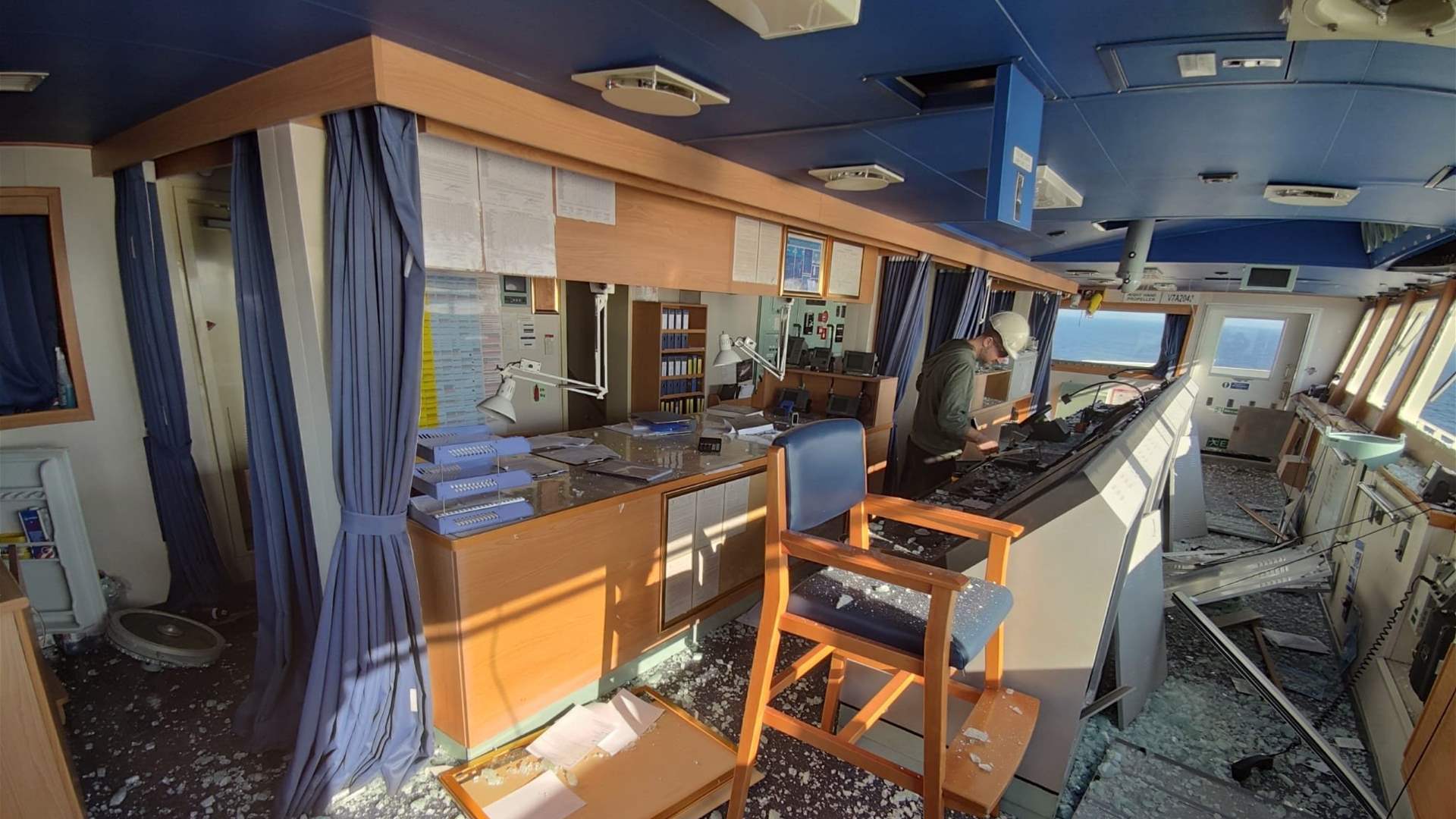 Missile hit Turkish-owned ship in Ukraine&#39;s Kherson port