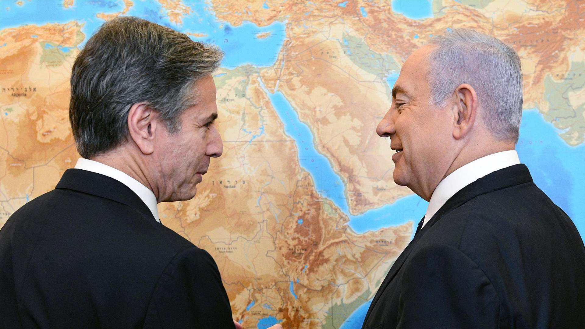 بلينكن يبحث مع نتانياهو ملفّ طهران النووي وقضية المسيّرات الإيرانية