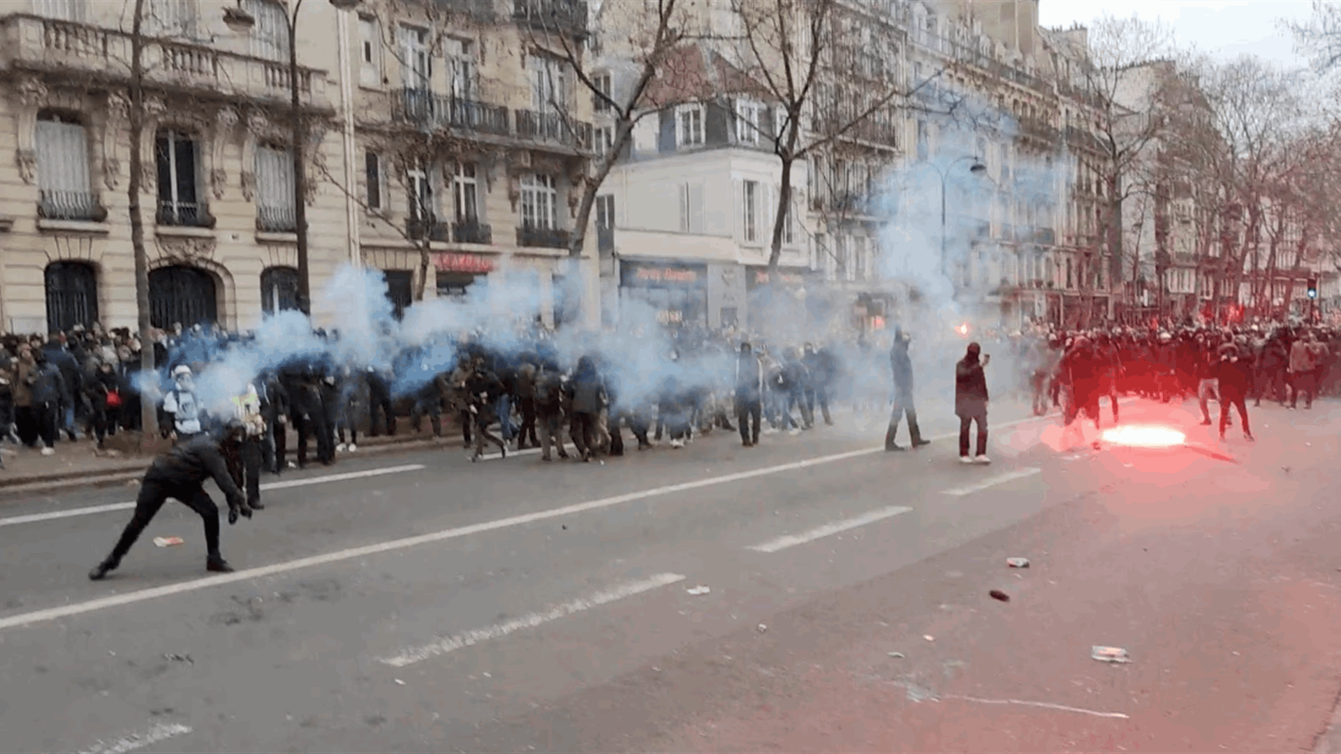 France hit by second nationwide strike against pension reform