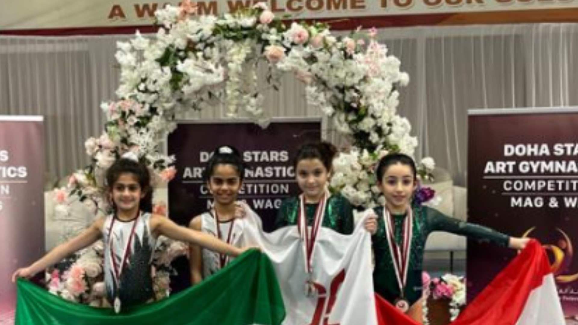 Lebanon excelled in Qatar’s Doha Stars Art Gymnastics competition