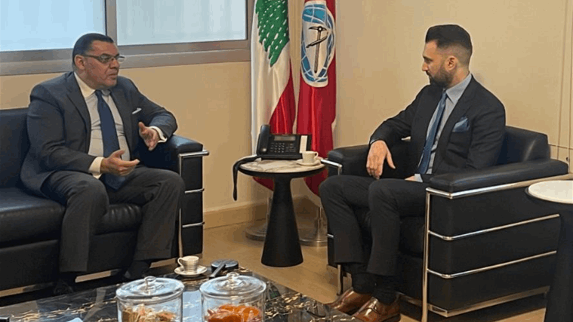 النائب جنبلاط بحث والسفير المصري في آخر المستجدات