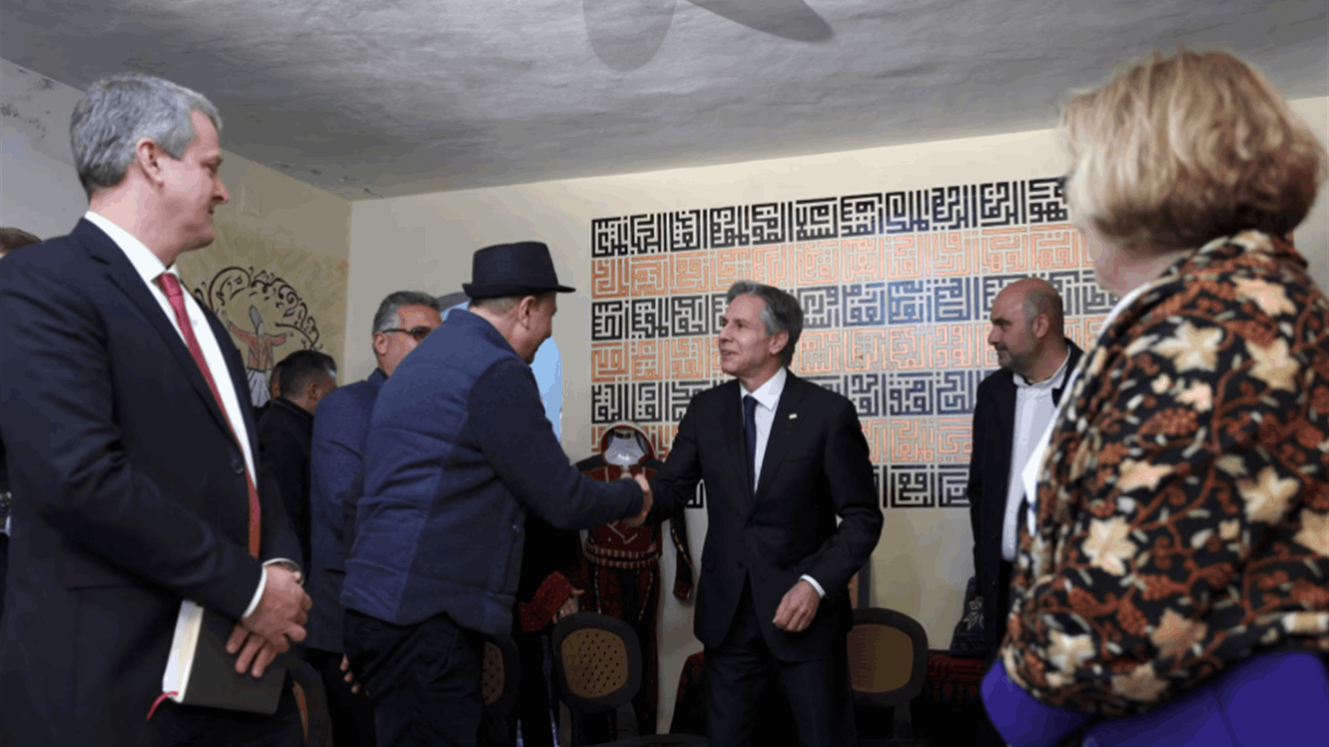 In West Bank, Blinken presses for two-state solution