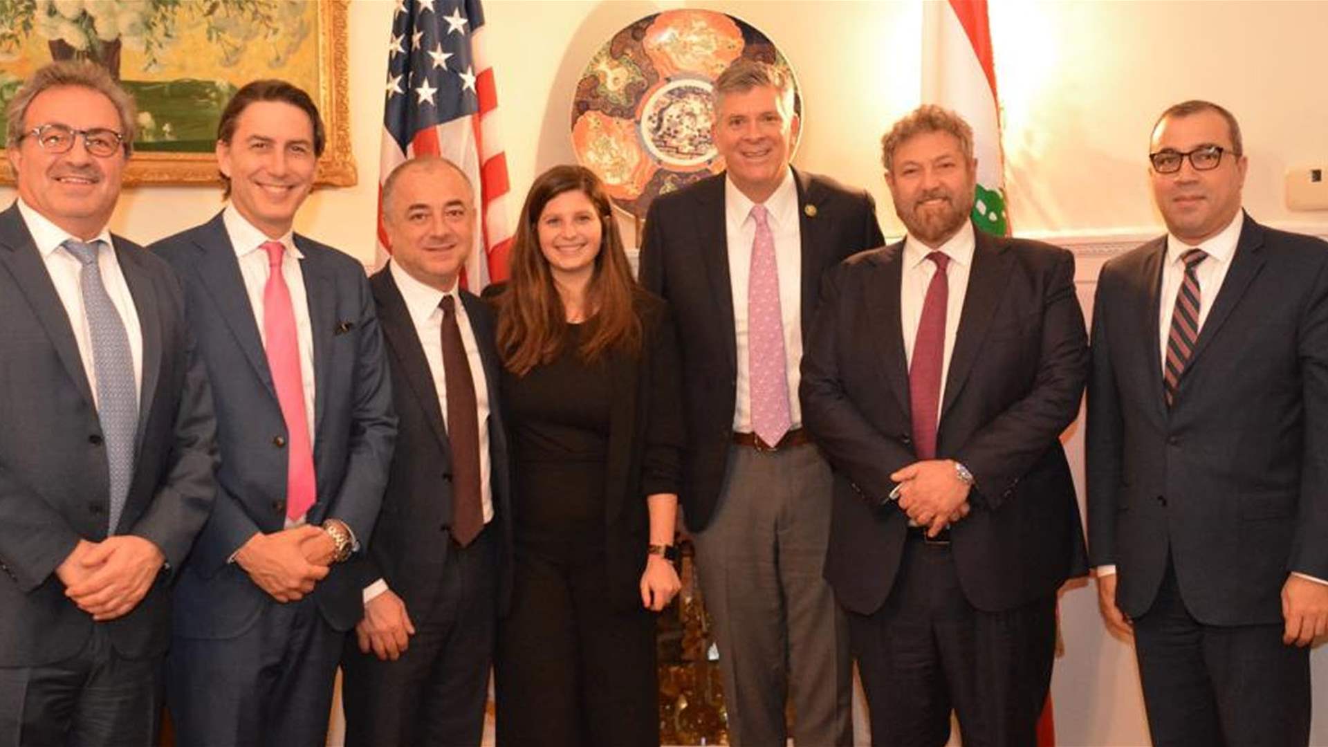 عشاء للسفارة اللبنانية في واشنطن على شرف بو صعب وافرام وياسين وضو.. بحضور هوكستين