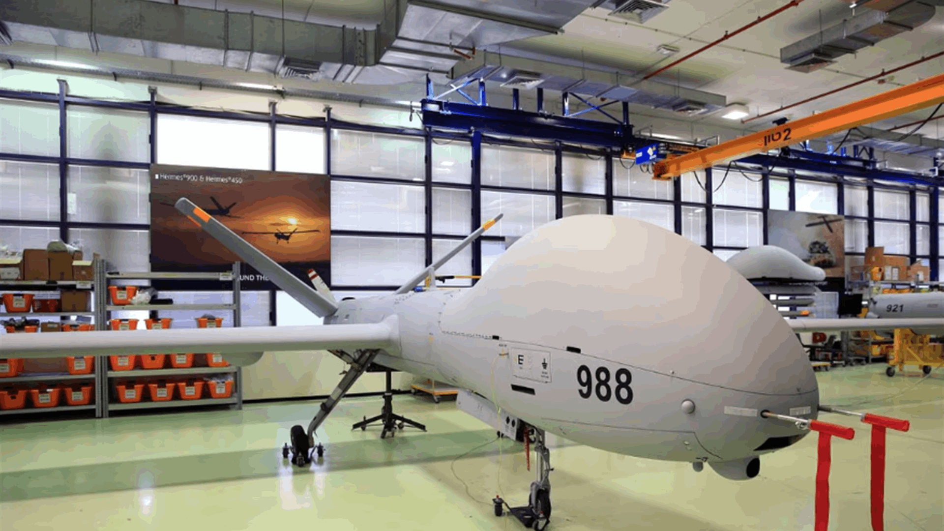 Israeli drones use free-falling bombs; can carry up to a ton